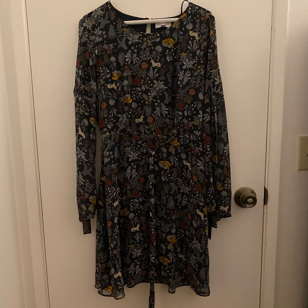 Lauren Conrad Runway Collection Floral Fit & Flare Dress
